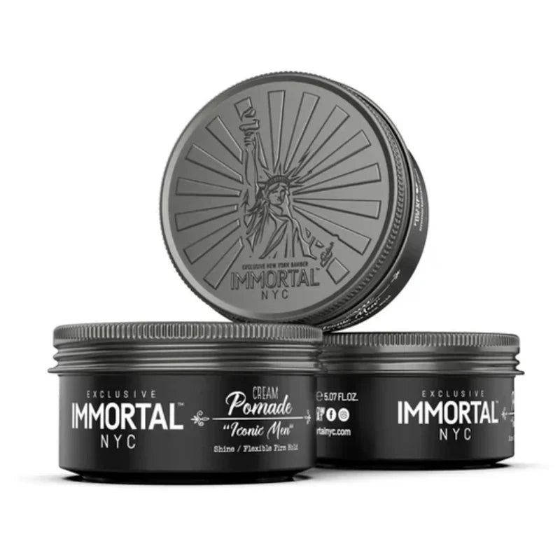 immortal nyc iconic men cream pomade