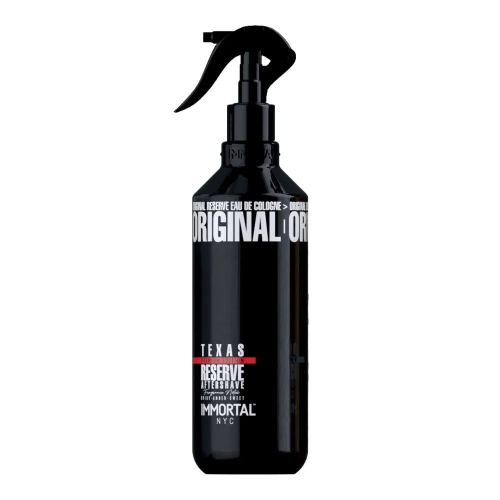 immortal nyc texas reserve aftershave 400ml eau de cologne