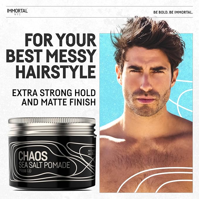 Immortal Exclusive Chaos Sea Salt Pomade 100ml