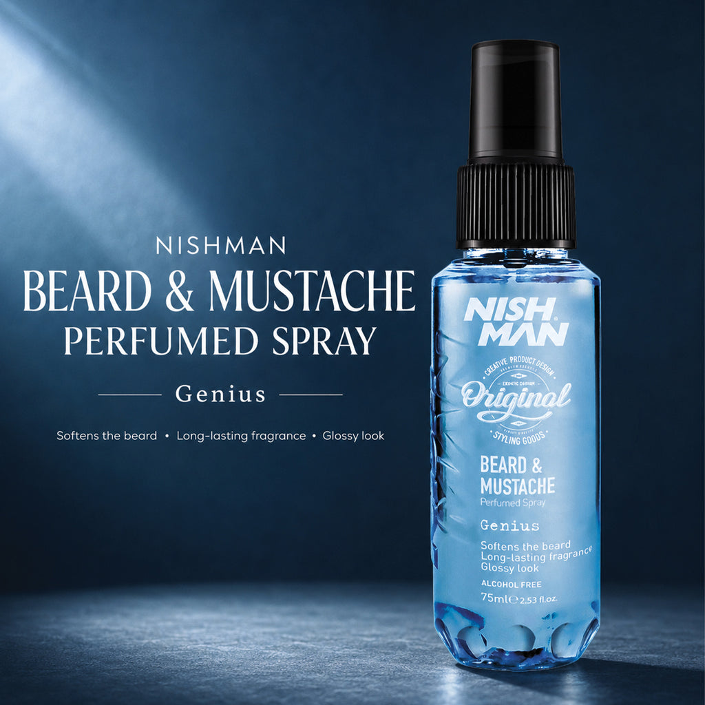 Nishman beard and moustache perfume spray